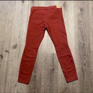 Abercrombie & Fitch Orange Neutral Skinny Jegging